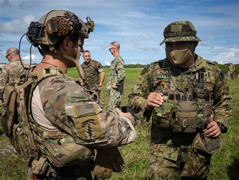 Special Forces soldier in training