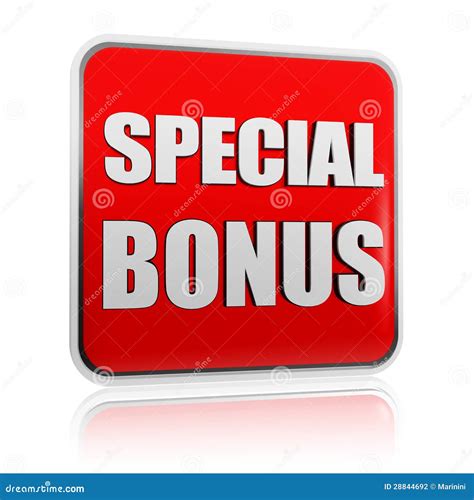 Specialty Bonuses