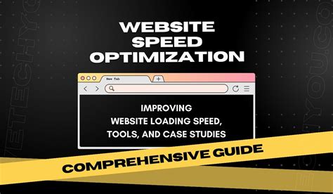 Speed Optimization Techniques