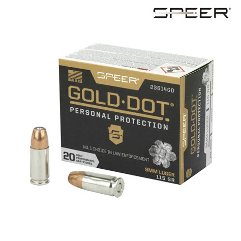 Speer Gold Dot 115gr