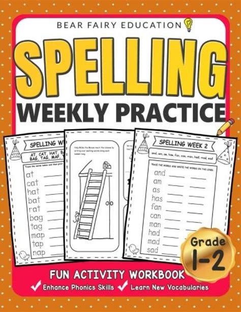 Spelling workbooks for students