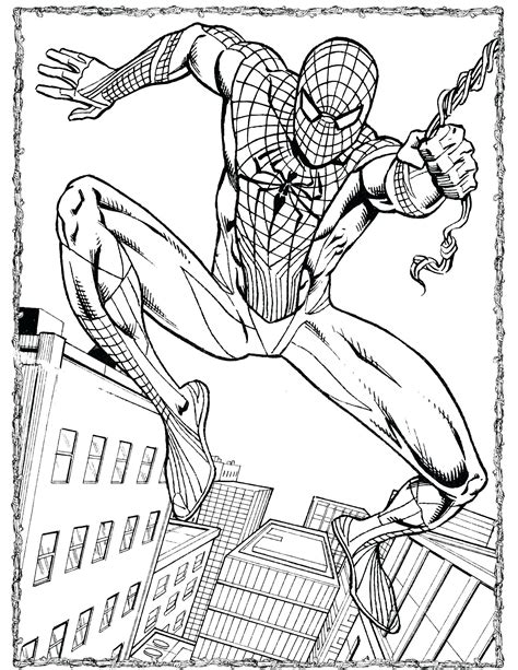 Spider-Man Coloring Pages