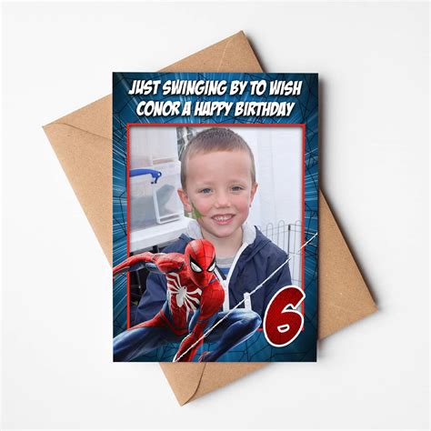 Designing Your Spiderman Birthday Card Printable