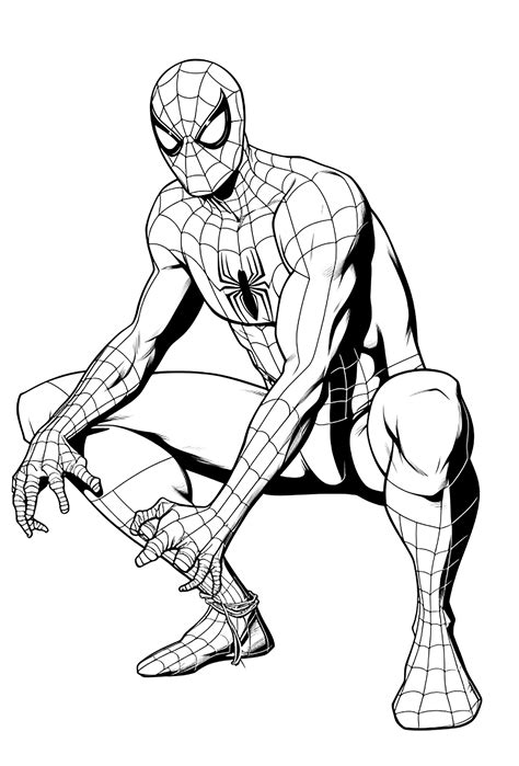 Spiderman Coloring Books