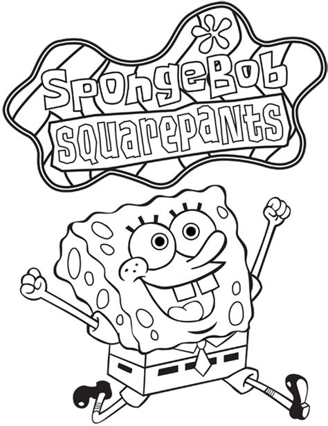 Spongebob Coloring Pages For Kids