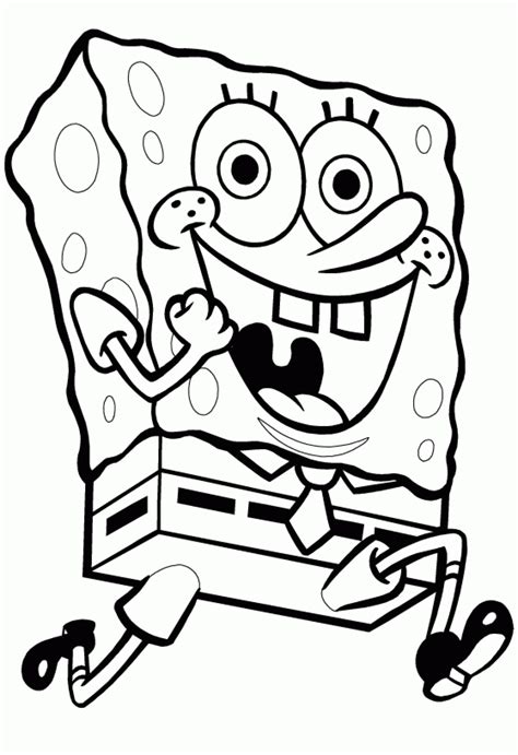 Spongebob Coloring Printables