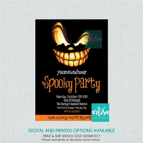 Spooky Invitation 3