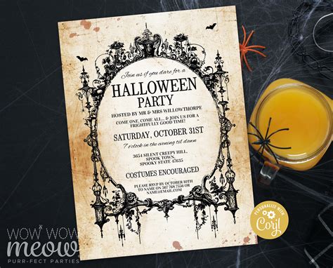 Spooky Invitations 7