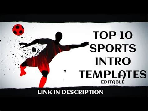 Sports Intro Templates