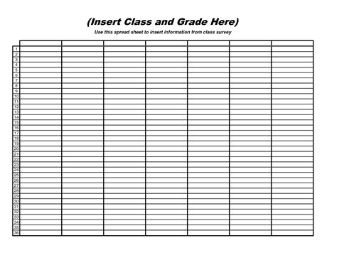 Spreadsheets