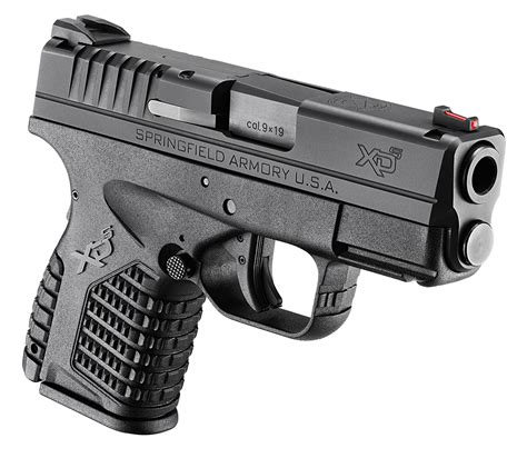 Springfield XDS 9mm pistol with magazine and ammunition