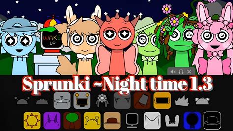 Sprunki Night Time Gameplay