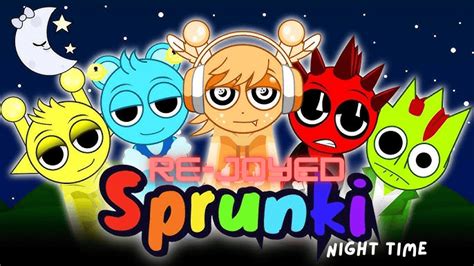 Sprunki Night Time Mod Gameplay Screenshot