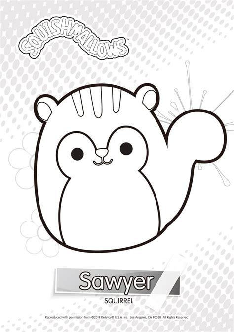 Squishmallows Coloring Pages Gallery 10