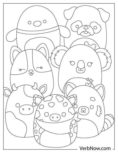 Squishmallows Coloring Pages Gallery 9