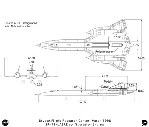 The SR-71 Blackbird's technical specifications, featuring its impressive performance capabilities