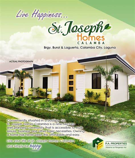 St Joseph Home Pricing