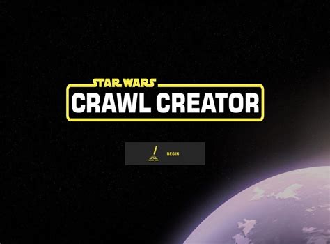 Star Wars Crawl Writing