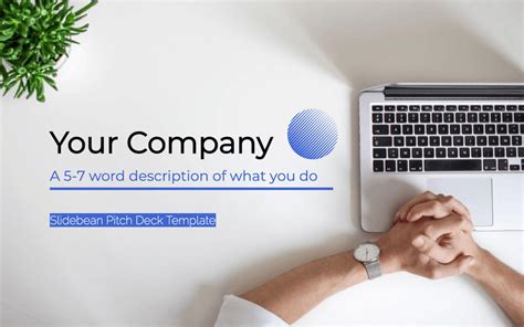 Startup Pitch Deck Template by Slidebean