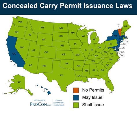 State Laws Concealed Carry Permits