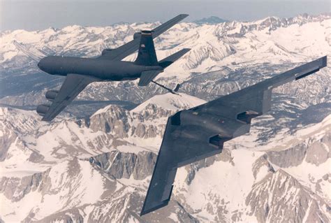 Stealth Bomber in flight