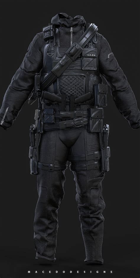 Stealth suit advanced materials: The suit's fabric is woven with specialized fibers that change color and reflectivity