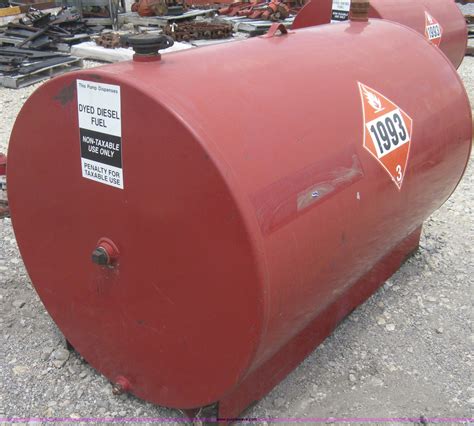 Steel 300 Gallon Diesel Tank