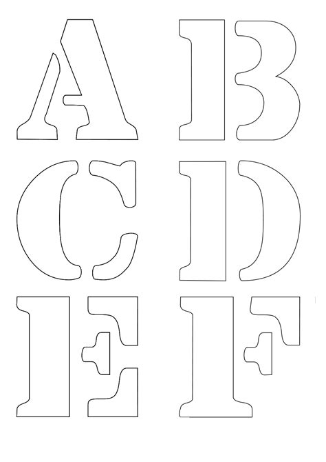 Importance of Stencil Letters