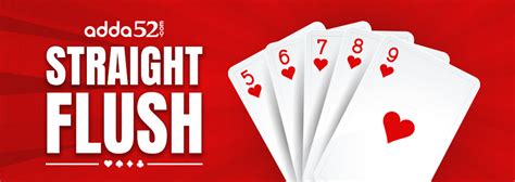 Straight Flush Poker Hand Ranking