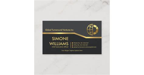 Striking Stripes Business Cards