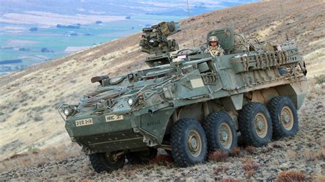 Stryker Vehicle in Combat