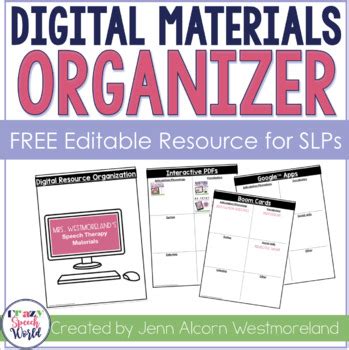 Study Materials Organizer