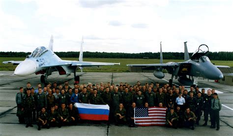 Sukhoi Su-27 and F-15 Eagle