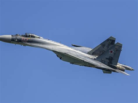 Su-35 flight