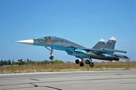 Su-35 Flanker-E taking off