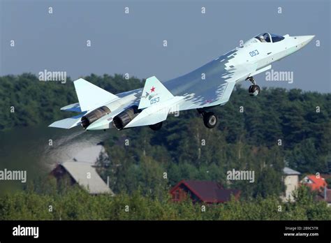 Su-57 Felon takeoff