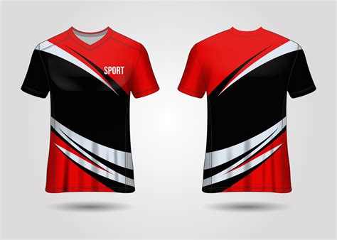 Sublimation T-Shirt Template Example