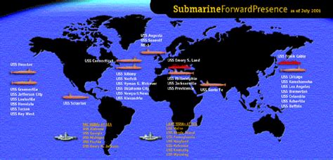 Navy Seals Submarine Locations