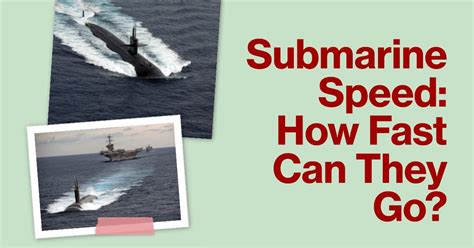 Submarine Speed