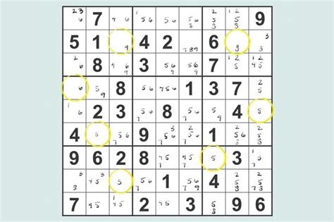 Sudoku Tips