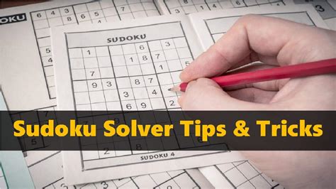 Sudoku Puzzle Techniques for Experts