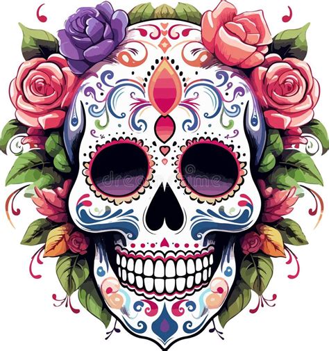 Sugar Skull Day of the Dead Invitations