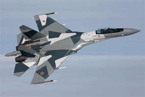 Sukhoi Su-35 in Flight