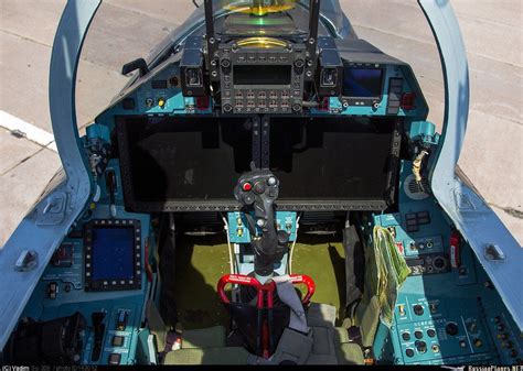 Sukhoi Su-35 cockpit view