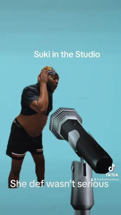 Sukihana in the recording studio