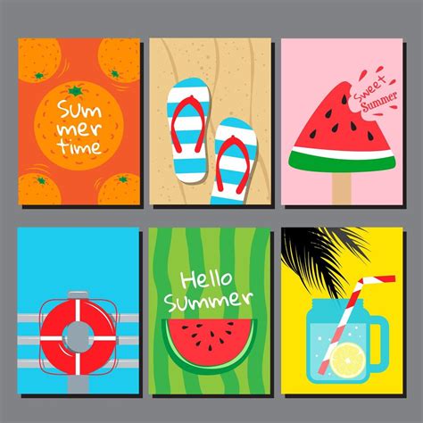 Summer Themed Cards