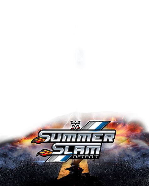 Summerslam Match Card Template Example