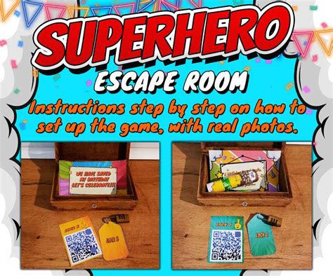 Superhero Escape Room