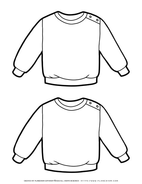 Sweater Template Image