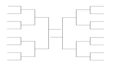 Sweet 16 Bracket Blank